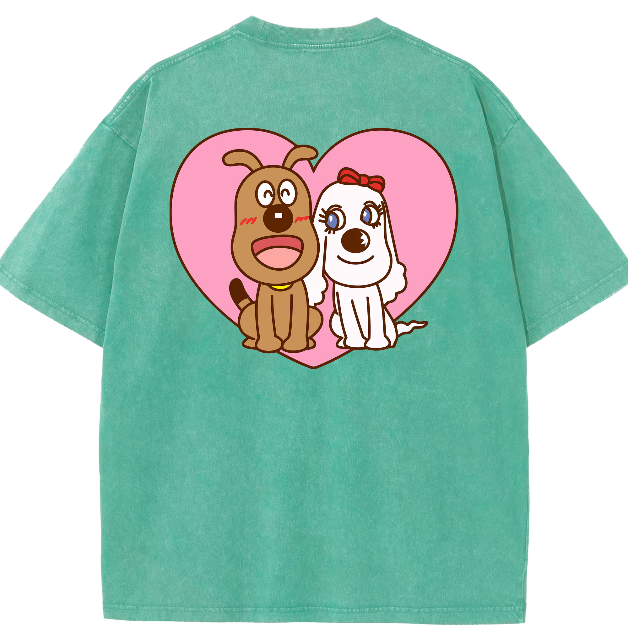 （画像用） アンパンマン Anpanman 綿100% ヴィンテージ風 半袖Tシャツ（背面プリント）